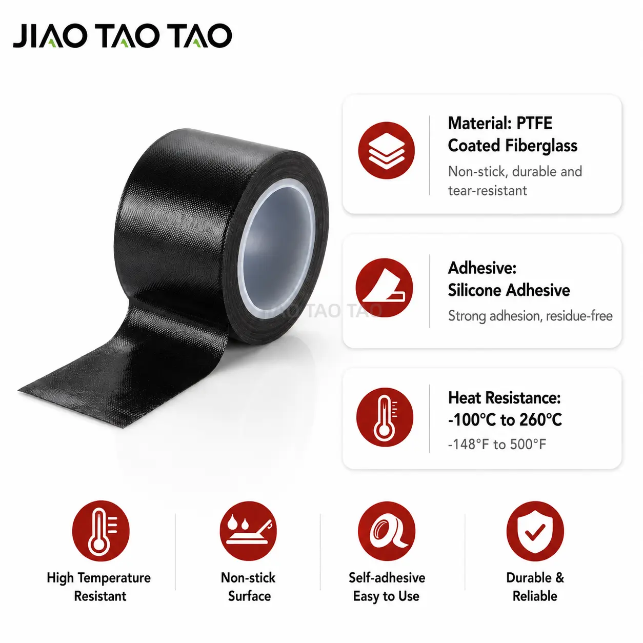 Black PTFE fiberglass tape FAQ